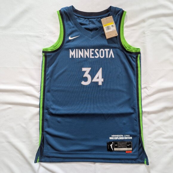 NEW Minnesota Lynx Explorer Edition Nike Dri-FIT WNBA Victory Jersey S Fowles 34 - Picture 1 of 10